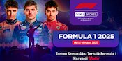 Nonton Formula 1 2025 di Vidio: Saksikan Semua Balapan Eksklusif dari Awal Musim Nonton Formula 1 2025 di Vidio: Saksikan Semua Balapan Eksklusif dari Awal Musim