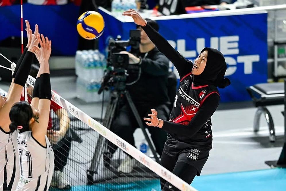 Hasil Final Leg 3 Korean V League 2024/25: Digendong Megawati, Red Sparks Comeback dan Sikat Pink Spiders