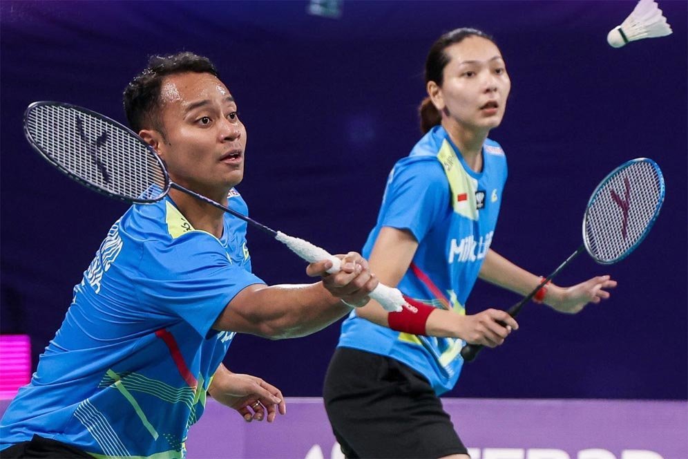 Hasil Piala Sudirman 2025: Rehan/Gloria Kena Comeback Pasangan India, Indonesia Tertinggal 0-1