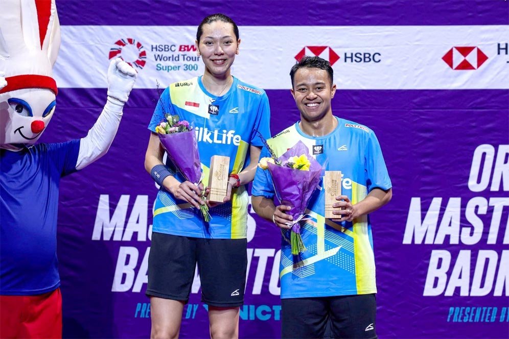 Runner up German Open dan Orleans Masters 2025 Jadi Modal Rehan/Gloria Songsong All England 2025