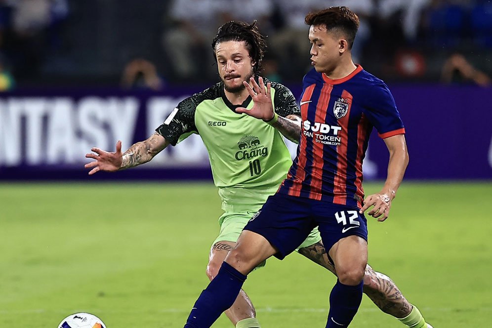 Minus Jordi Amat, Johor Darul Tazim Dibungkam Buriram United