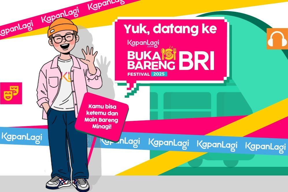 Yuk, Main Bareng Minagi dalam Serunya KapanLagi Buka Bareng BRI Festival 2025!