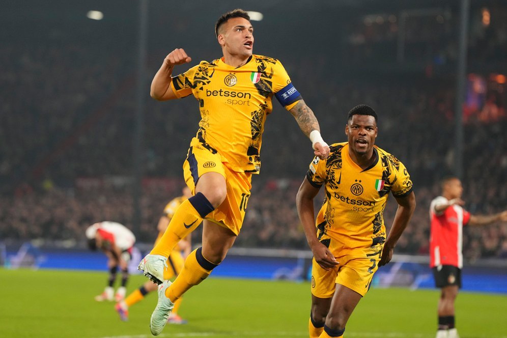 Inter Milan Kalahkan Feyenoord, Lautaro Martinez Cetak Rekor