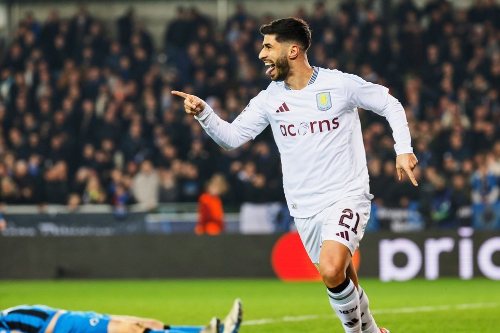 Marco Asensio Lagi-Lagi Nyekor, Aston Villa Taklukkan Club Brugge