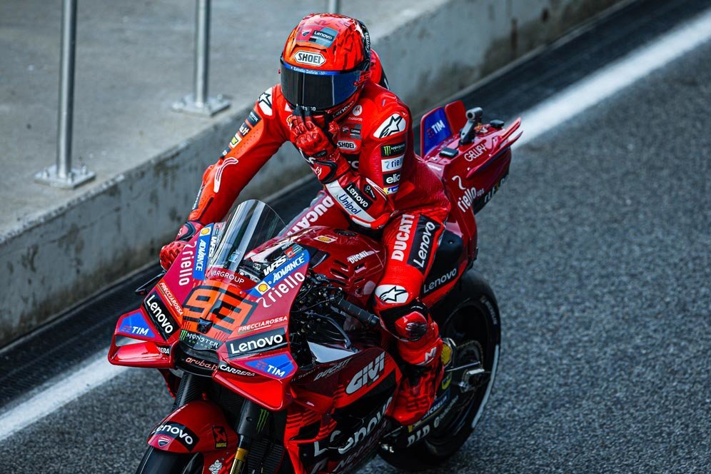 Marc Marquez Soal Pimpin Klasemen Pertama Kali Sejak 2019: Senang Sih, Tapi Masih Ada 21 Seri Lagi Marc Marquez Soal Pimpin Klasemen Pertama Kali Sejak 2019: Senang Sih, Tapi Masih Ada 21 Seri Lagi