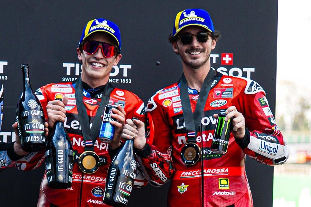 Davide Tardozzi Sebut Marc Marquez Bisa Kuasai di Austin, Berharap Pecco Bagnaia Bangkit di Qatar