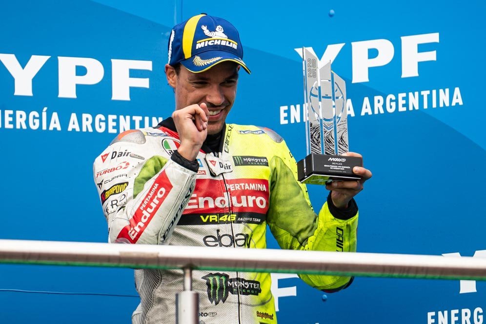 Lewati 4 Tahun Kelam, Franco Morbidelli Sempat Merasa Tak Pantas Naik Podium di MotoGP Argentina