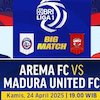 Saksikan Streaming Big Match BRI Liga 1: Arema vs Madura United di Vidio Tengah Pekan Ini Saksikan Streaming Big Match BRI Liga 1: Arema vs Madura United di Vidio Tengah Pekan Ini