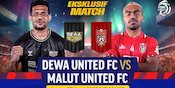 Nonton Siaran Langsung Eksklusif Match BRI Liga 1: Dewa United vs Malut United di Vidio