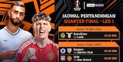 Jadwal Siaran Langsung Liga Europa 2024/25 Quarter Final Leg Pertama di Vidio Jadwal Siaran Langsung Liga Europa 2024/25 Quarter Final Leg Pertama di Vidio