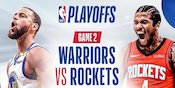 Link Nonton NBA Playoffs Game 2: Golden State Warriors vs Houston Rockets di Vidio Link Nonton NBA Playoffs Game 2: Golden State Warriors vs Houston Rockets di Vidio