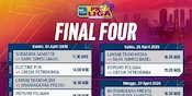 Jadwal dan Link Streaming Final Four PLN Mobile Proliga 2025 di Vidio