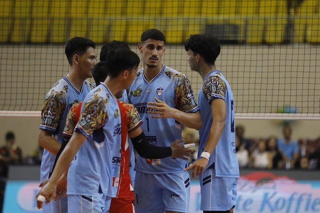 Laga Jakarta Bhayangkara Presisi vs Surabaya Samator