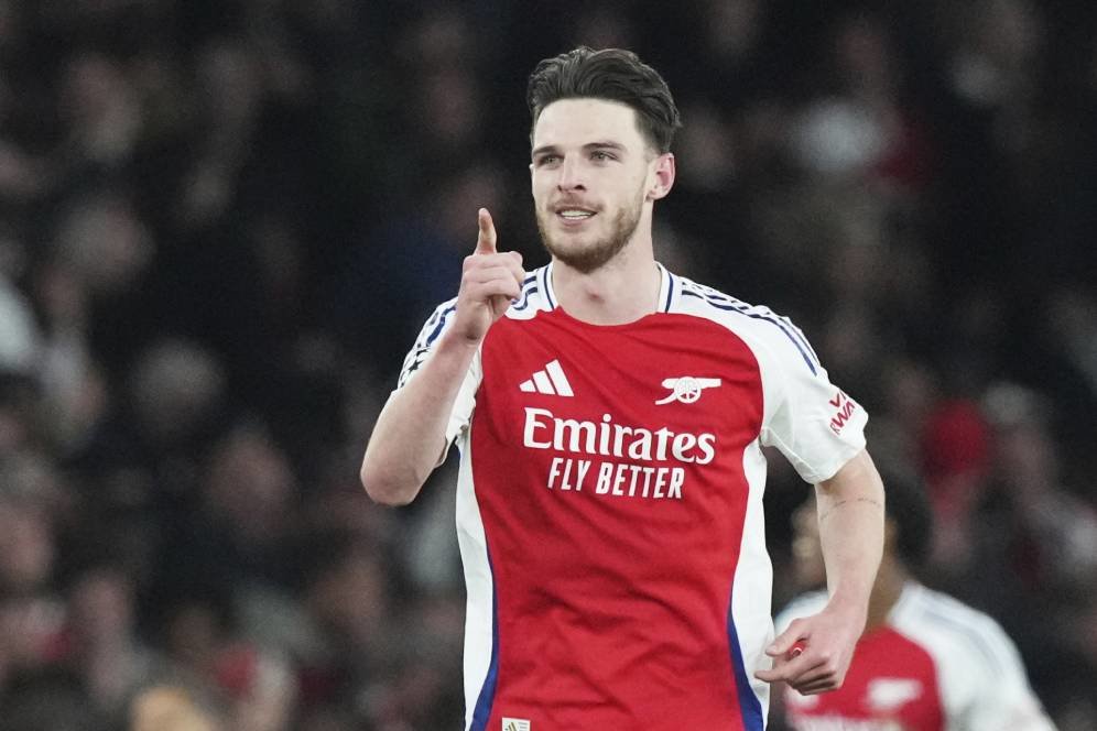 Jadi Pahlawan Arsenal, Rice Justru Memuji Peran Penting Saka Jadi Pahlawan Arsenal, Rice Justru Memuji Peran Penting Saka