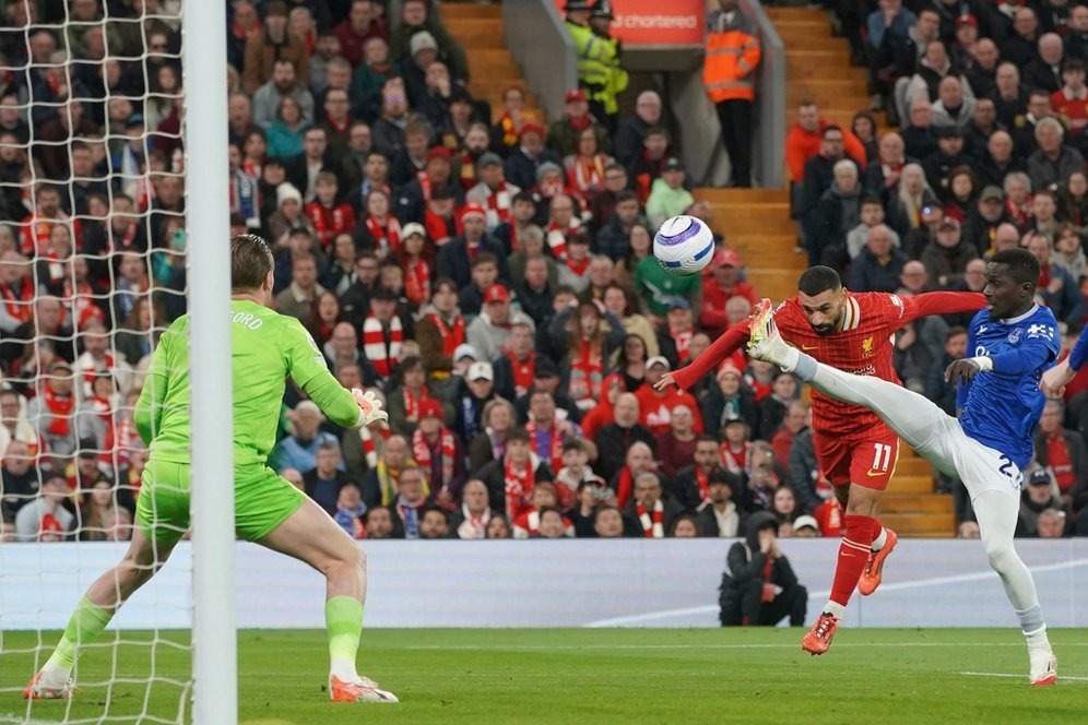 Liverpool Kalahkan Everton 1-0, tapi Mohamed Salah 'Menghilang'