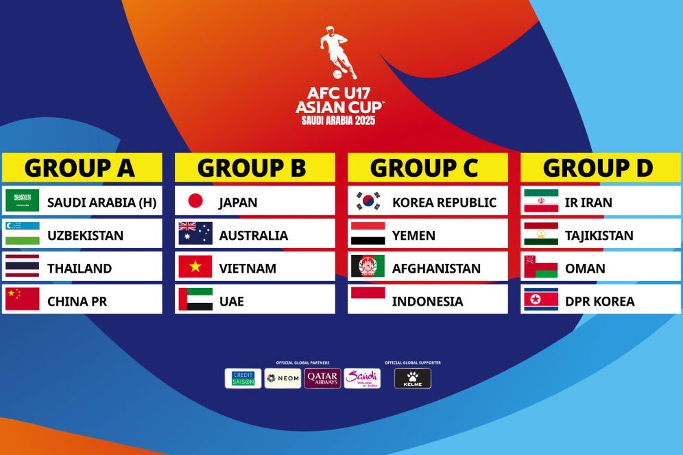 Hasil Lengkap, Jadwal, Klasemen, dan Top Skor Piala Asia U-17 2025 Hasil Lengkap, Jadwal, Klasemen, dan Top Skor Piala Asia U-17 2025