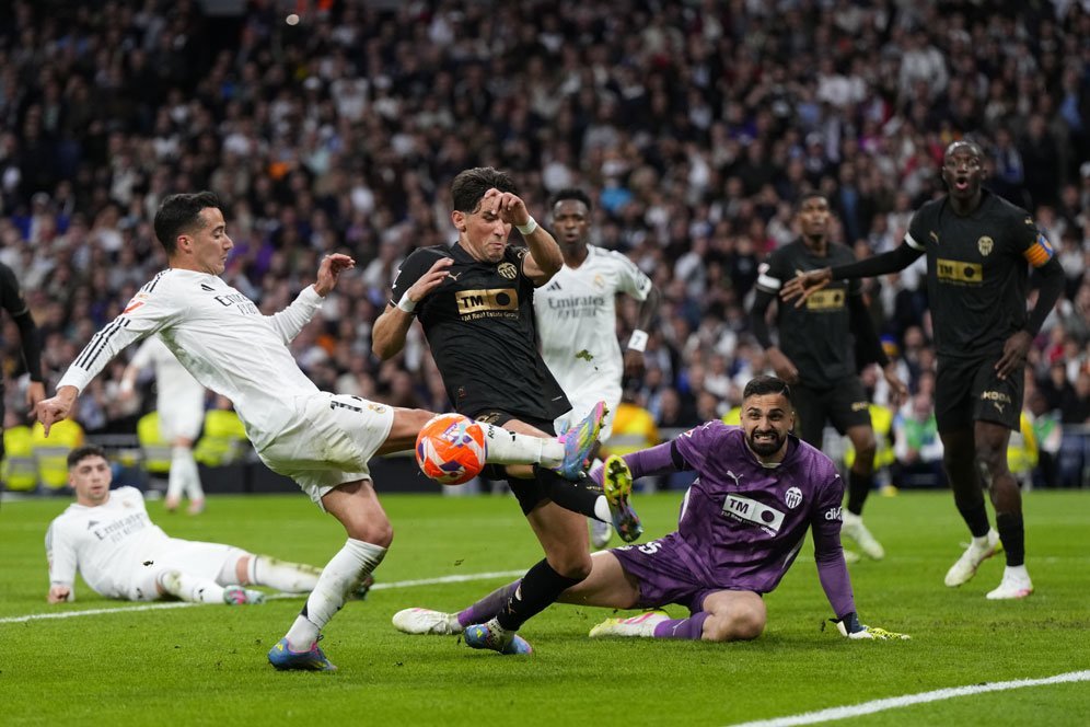 Man of the Match Real Madrid vs Valencia: Giorgi Mamardashvili