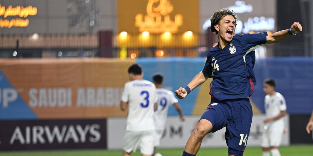 Gocek Sana-Sini! Striker Manchester United Cetak Gol Aduhai untuk Thailand di Piala Asia U-17 2025 Gocek Sana-Sini! Striker Manchester United Cetak Gol Aduhai untuk Thailand di Piala Asia U-17 2025