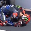 Fabio Quartararo Tak Kuasa Tahan Tangis Usai Gagal Finis di MotoGP Inggris 2025, Tapi Senang Lihat Kemajuan Yamaha