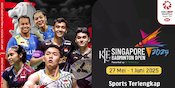 Saksikan Streaming Singapore Badminton Open 2025 Hanya di Vidio