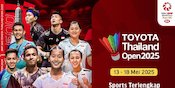 Saksikan Siaran Langsung BWF Tour Toyota Thailand Open 2025 di Vidio
