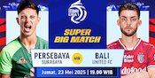 Jadwal dan Link Nonton Streaming Persebaya vs Bali United BRI Liga 1 2024/25 di Vidio