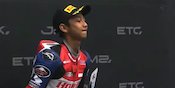 Hasil Race 1 European Talent Cup Portugal 2025: Kiandra Ramadhipa Naik Podium, Fernando Bojusa Menang
