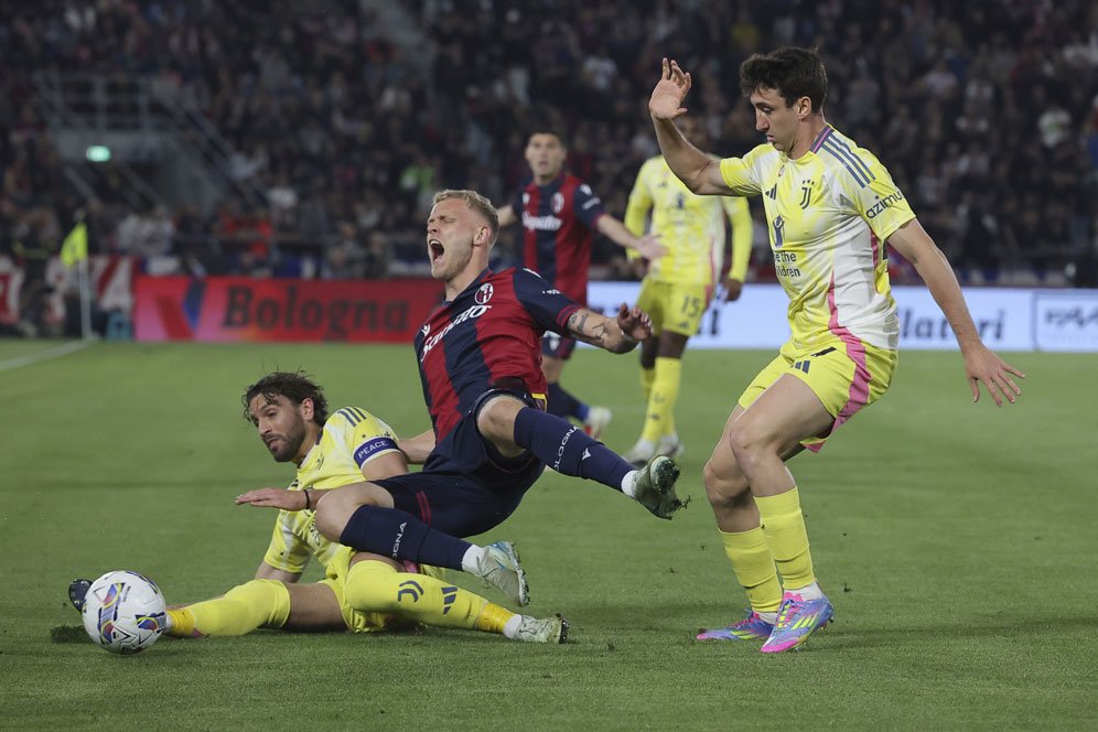 Hasil Bologna vs Juventus: Skor 1-1