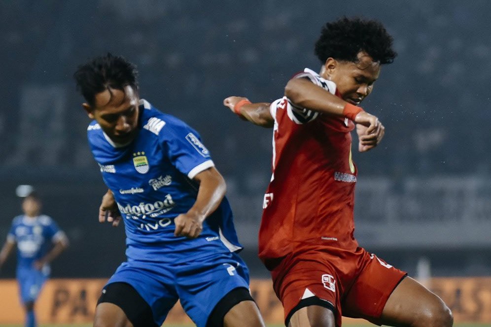 Hasil BRI Liga 1 2024/2025, Persib Bandung vs Barito Putera: Skor 1-1
