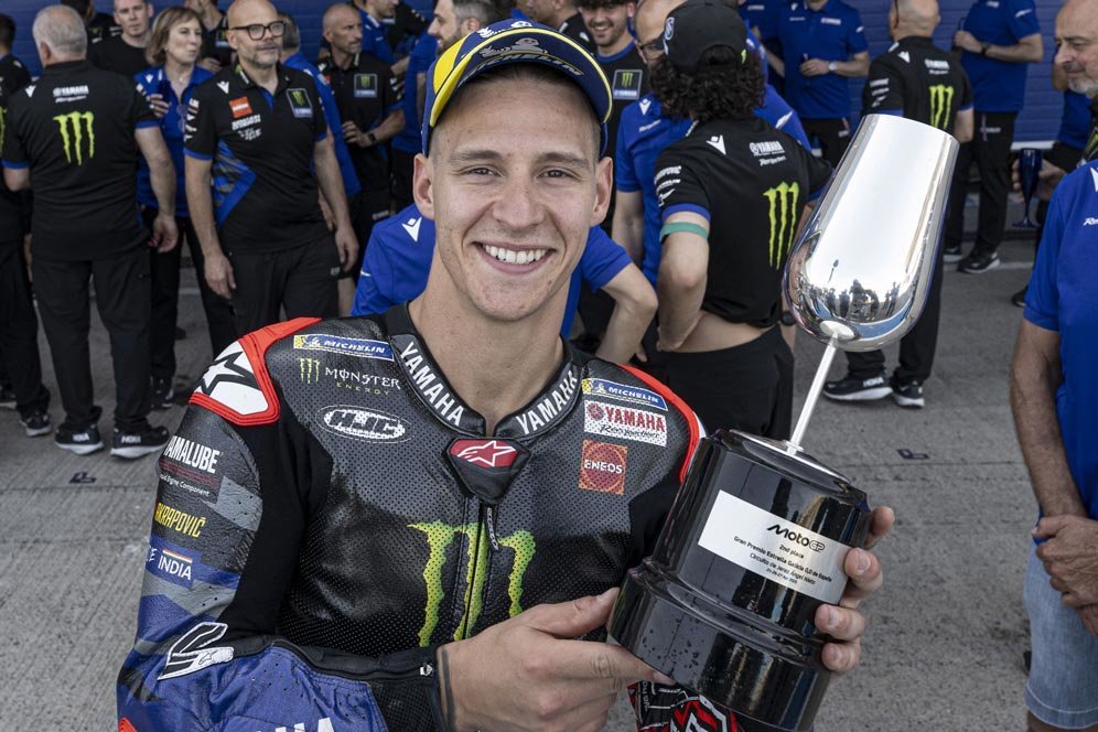 Fabio Quartararo Sebut Podium di MotoGP Spanyol Bukan Berarti Yamaha Sudah Bangkit Fabio Quartararo Sebut Podium di MotoGP Spanyol Bukan Berarti Yamaha Sudah Bangkit