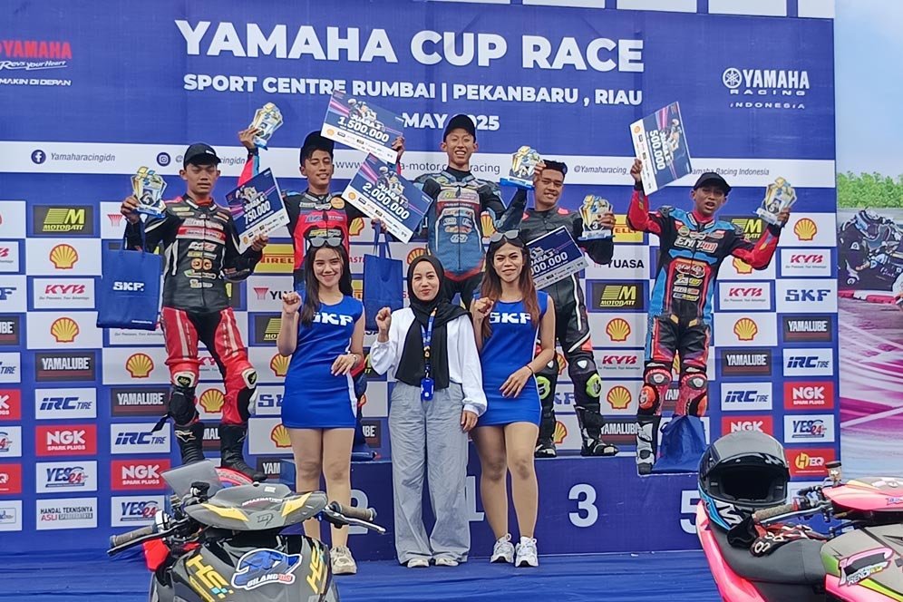 Seri Riau Diikuti Total 576 Starter, Yamaha Cup Race Diharapkan Jadi Tangga Pembalap Indonesia ke Kancah Dunia