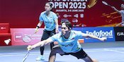 Hasil Indonesia Open 2025: Adnan/Indah Singkirkan Unggulan Pertama, Dejan/Fadia Tersingkir