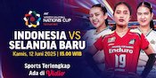Saksikan Indonesia vs New Zealand: AVC Women's Volleyball Nations Cup 2025 di Vidio