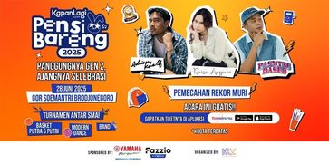 Jakarta Jadi Tuan Rumah Puncak Acara KapanLagi Pensi Bareng FANTA 2025 Jakarta Jadi Tuan Rumah Puncak Acara KapanLagi Pensi Bareng FANTA 2025