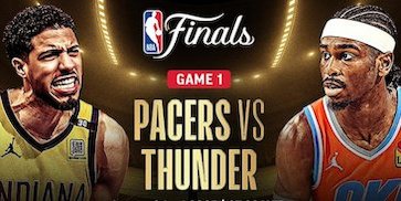 Jadwal Live Streaming NBA Finals 2025 Game 1 di Vidio: Indiana Pacers vs Oklahoma City Thunder Jadwal Live Streaming NBA Finals 2025 Game 1 di Vidio: Indiana Pacers vs Oklahoma City Thunder