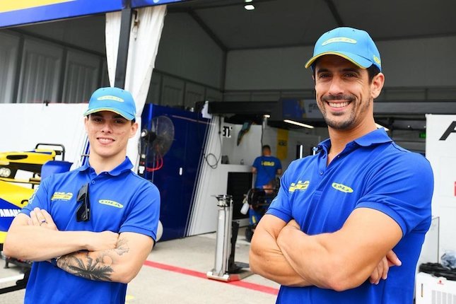 Naungi Lucas di Grassi dan Zane Maloney