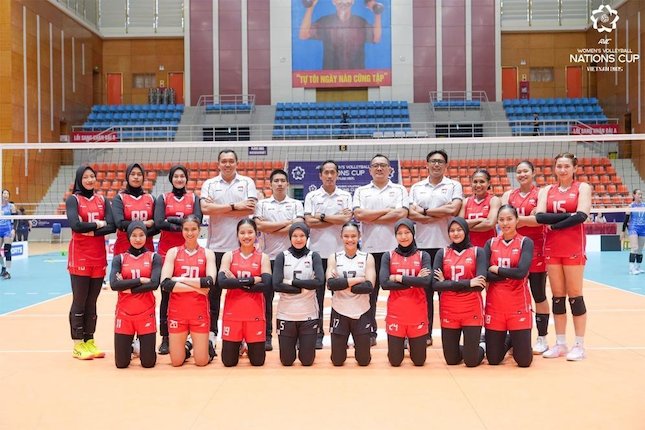 Daftar Pemain Timnas Voli Putri Indonesia di AVC Nations Cup 2025