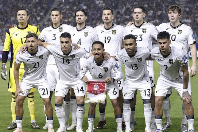 Susunan Pemain Timnas Indonesia vs Chinese Taipei