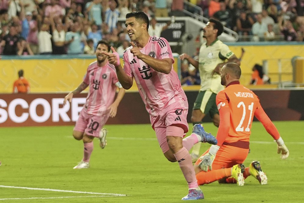 Man of the Match Inter Miami vs Palmeiras: Luis Suarez