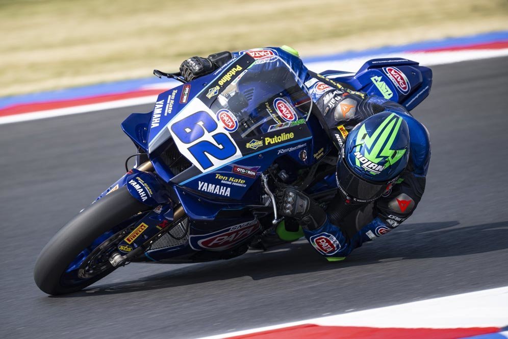 Hasil Race 1 WorldSSP Emilia Romagna 2025: Stefano Manzi Sikat Jaume Masia dan Can Oncu
