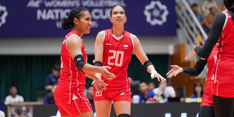 Link Live Streaming Indonesia vs Selandia Baru di AVC Nations Cup 2025 Putri di MOJI