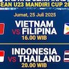 Jadwal Siaran Langsung Semifinal ASEAN U-23 Championship 2025 di Vidio, Jumat 25 Juli 2025 Jadwal Siaran Langsung Semifinal ASEAN U-23 Championship 2025 di Vidio, Jumat 25 Juli 2025