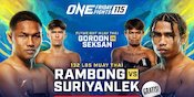 Siaran Langsung ONE Championship: ONE Friday Fights 115 Saksikan di Vidio Siaran Langsung ONE Championship: ONE Friday Fights 115 Saksikan di Vidio