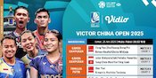 Streaming Victor China Open 2025 Babak Perempat Final di Vidio Streaming Victor China Open 2025 Babak Perempat Final di Vidio