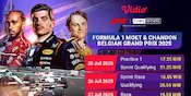 Jadwal Siaran Langsung Formula 1 GP Belgia 2025 di Vidio Pekan Ini Jadwal Siaran Langsung Formula 1 GP Belgia 2025 di Vidio Pekan Ini