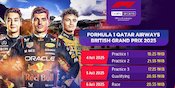 Jadwal Live Stream Formula 1 Qatar Airways British Grand Prix 2025 di Vidio Jadwal Live Stream Formula 1 Qatar Airways British Grand Prix 2025 di Vidio
