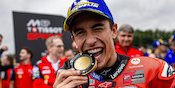 Menangi Sprint Race MotoGP Ceko 2025, Marc Marquez Patahkan Rekor Kemenangan Pecco Bagnaia