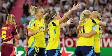 Hasil Euro Wanita 2025: Swedia 4-1 Jerman