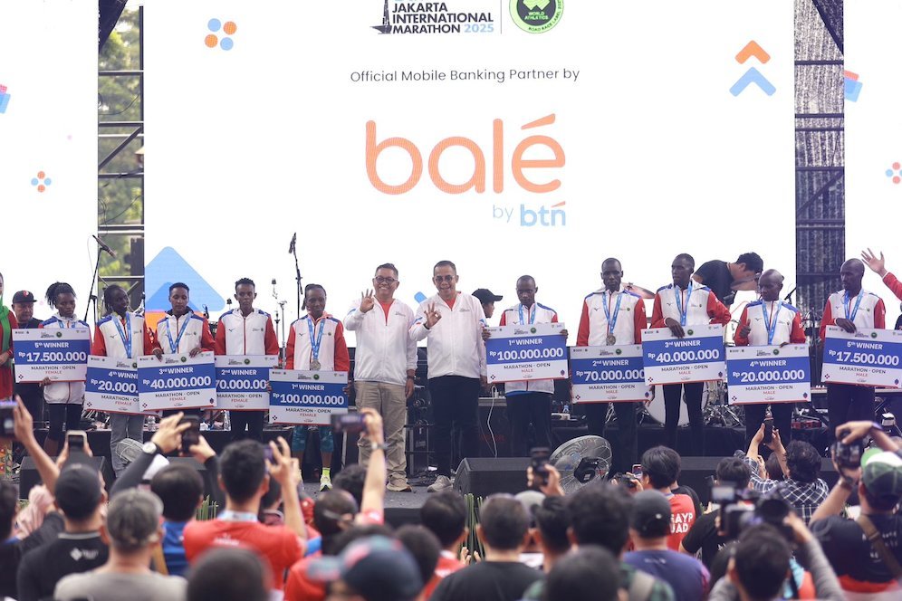 BTN Jakarta International Marathon (BTN JAKIM) 2025 Sukses Besar, Inilah Para Juaranya! BTN Jakarta International Marathon (BTN JAKIM) 2025 Sukses Besar, Inilah Para Juaranya!