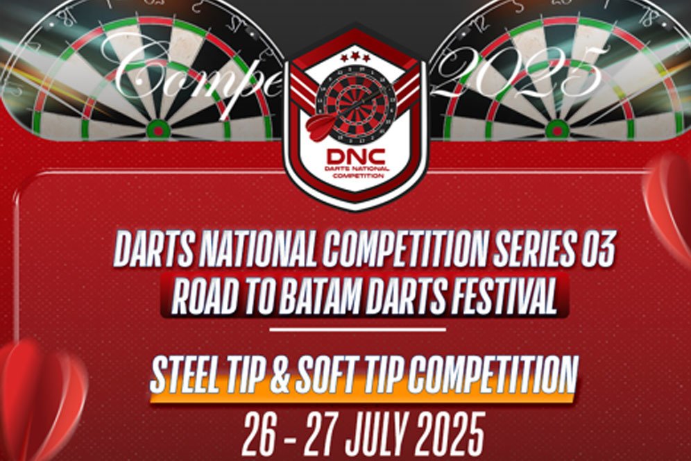 Gandeng Dartslive, PORADI Gelar Darts National Competition 2025 Series 03 dan Road to Batam Darts Festival 2025 Gandeng Dartslive, PORADI Gelar Darts National Competition 2025 Series 03 dan Road to Batam Darts Festival 2025